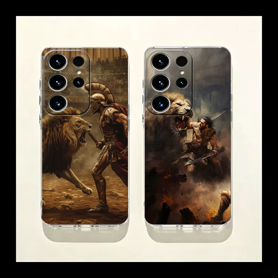 Spartan Arena Phone Case for Samsung Galaxy S26 Edge S25 S24 FE S23 Plus S22 Ultra S20FE Cover Camera Protection