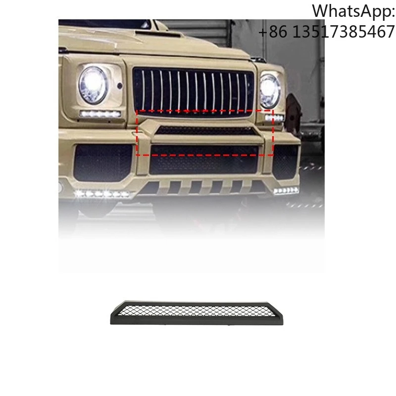 

1990-2018 G Class W463 G63 B Style Car Front Lip Lower Vent Car Front Lip and Diffuser Vent W463 G63 Car Front Lip Lower Vent