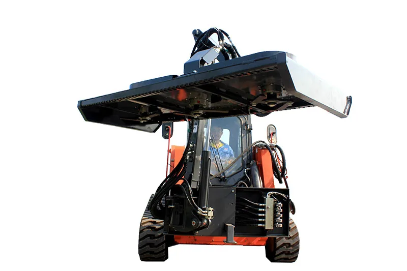 Electric Hedge Trimmer Rechargeable Brushless Hedgerow Machine for Skid Steer Loader Wheel Loader 0524 Cheap