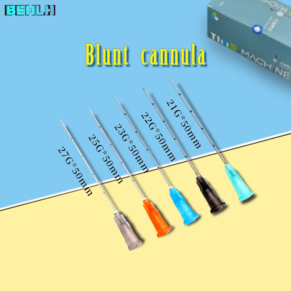 

Blunt Cannula For Filler Injection 14G 18G 20G 21G 22G 23G 25G 27G 30G Uric Acid Facial Filling Nose Slight Blunt Needle