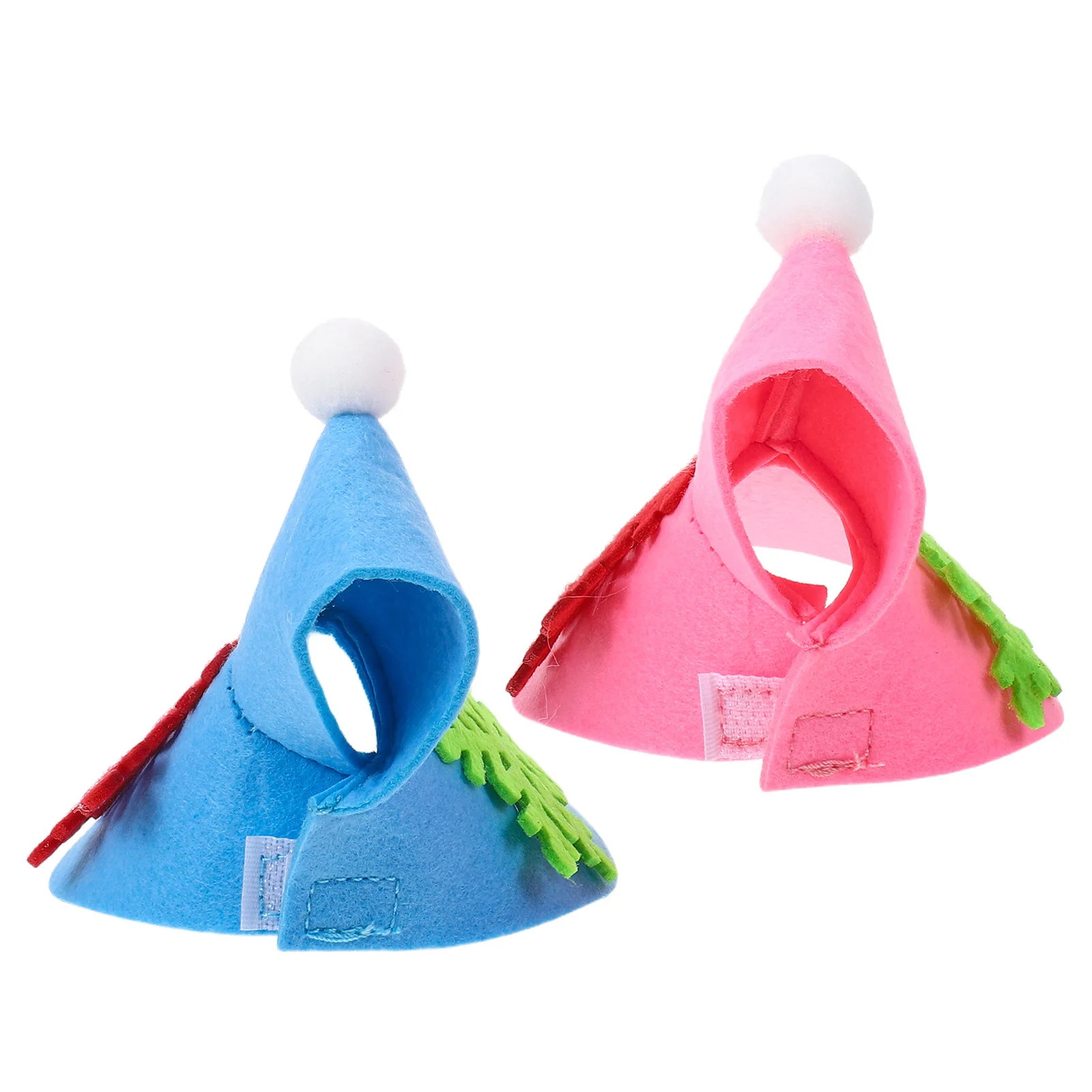 

2Pcs Christmas Parrot Snowflake Costume Felt Winter Warm Bird Clothes Cockatiel Sweater Pet Outfit Bird Costume