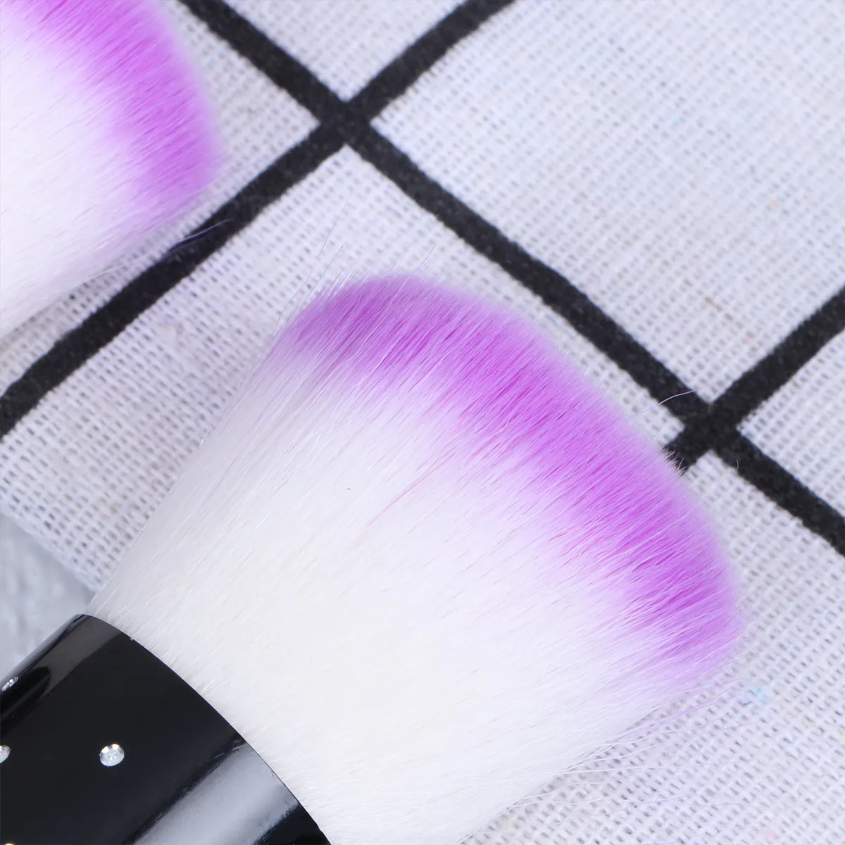 3Pcs Manicure Cleaning Brush Set Bristles Non Irritating for Sensitive Skin Daily Professional Makeup Use Powder