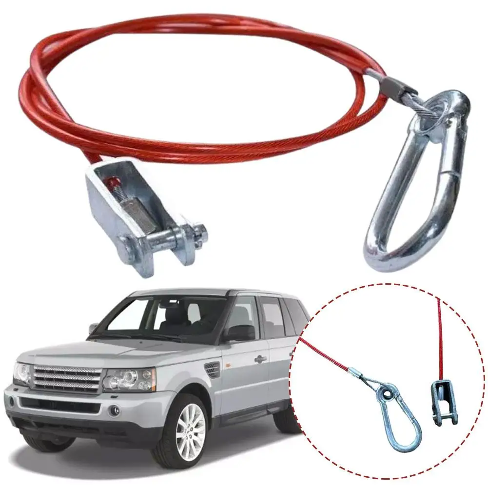 Trailer Safety Cable Car Towing Rope For Various Towing Applications Anti-trip Trailer Rope With Clevis End Q5M6