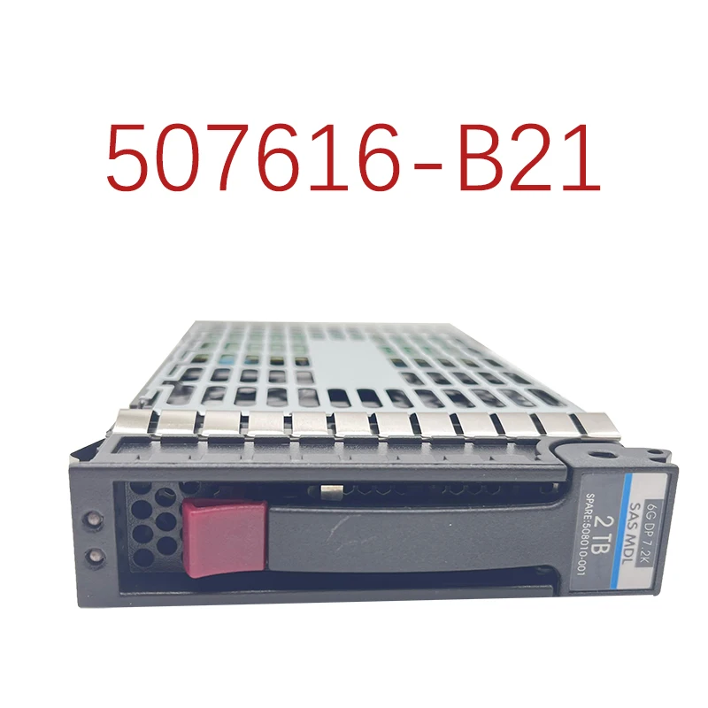 new and original for 2T 7.2K 3.5 6G SAS 2TB 507616-B21 508010-001 3 year warranty