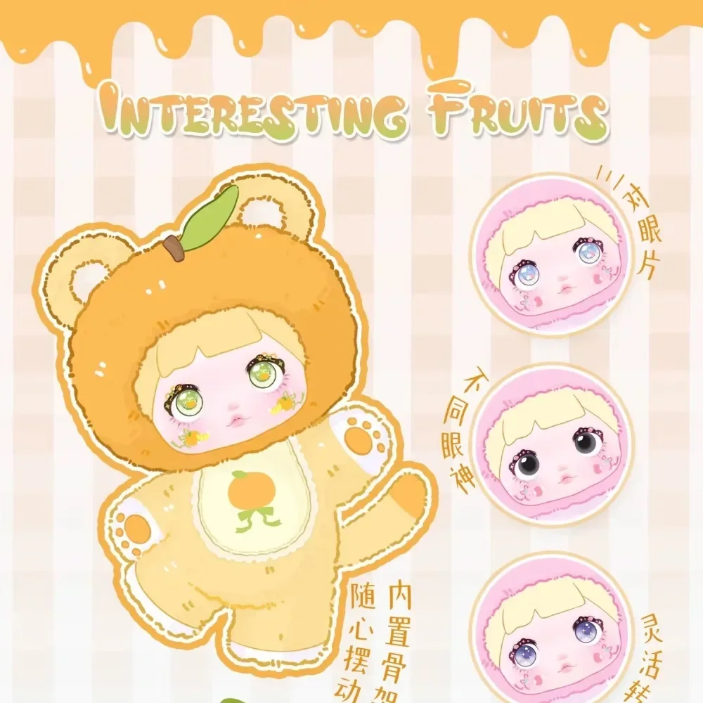 Nommi Fruits Interesting Series Blind Box Toys Vinyl Face Kawaii Anime Action Figure Guess Bag Mystery Cute Dolls Surprise Gift