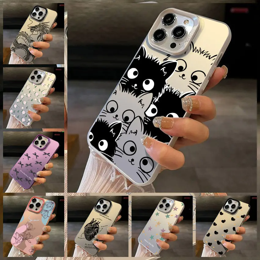 Luxury Pattern Case For Infinix Zero 30 4G 5G Zero30 Cases Nice Flower Shockproof IMD Bumper Cover For Infinix GT 10 Pro Funda