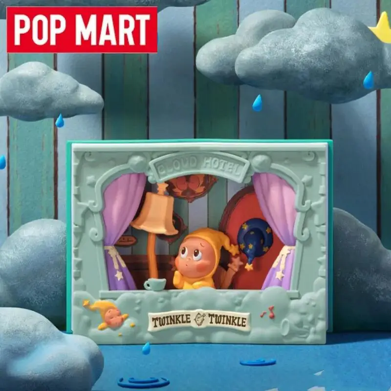 

POPMART Twinkle Twinkle Light Up Series Mystery Box Toys Blind Box Guess Bag Doll Cute Anime Ornaments Collection