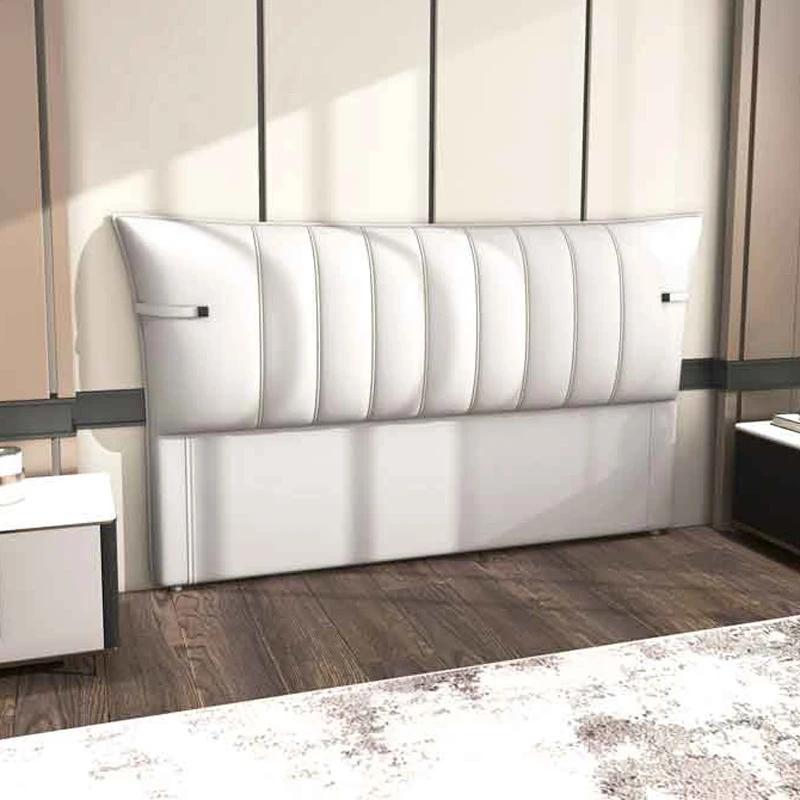 

Bedside soft bag backrest modern simple headboard 2024 new Nordic floor separately buy solid wood backplane