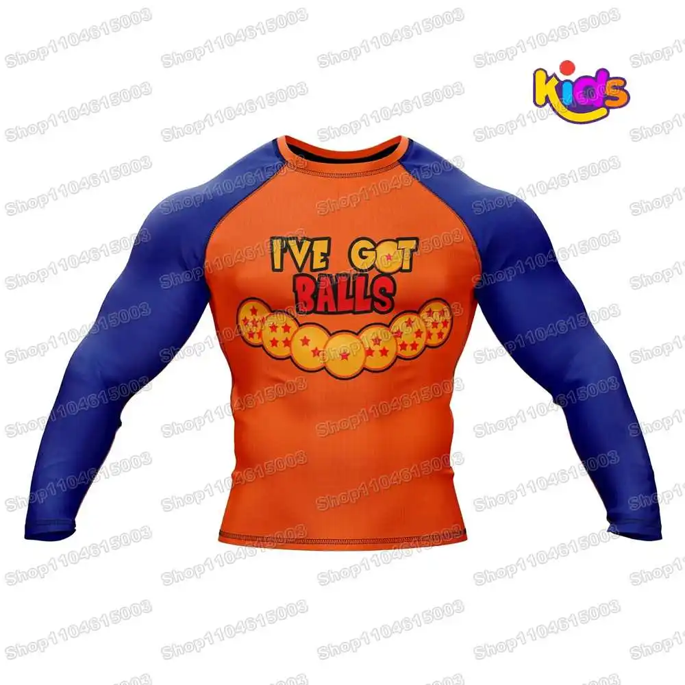 

4-я борьба Рашгард Серфинг Джерси Пляж Дети Мальчики Девочки Купальники Дайвинг Тренажерный зал С длинными рукавами ММА БЖЖ Джиу-джитсу Фитнес-наборы