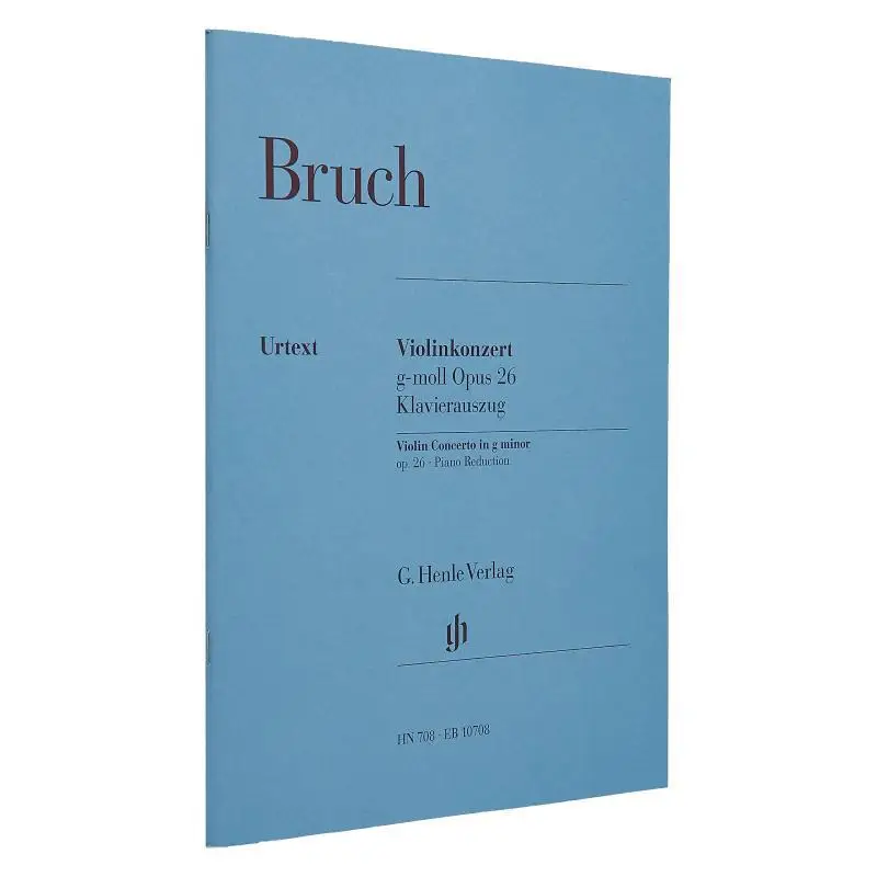 

HN708 Bruch Violin Concerto G Minor Op 26 PR Kube Michael G Henle Verlag 9790201807089 Книга