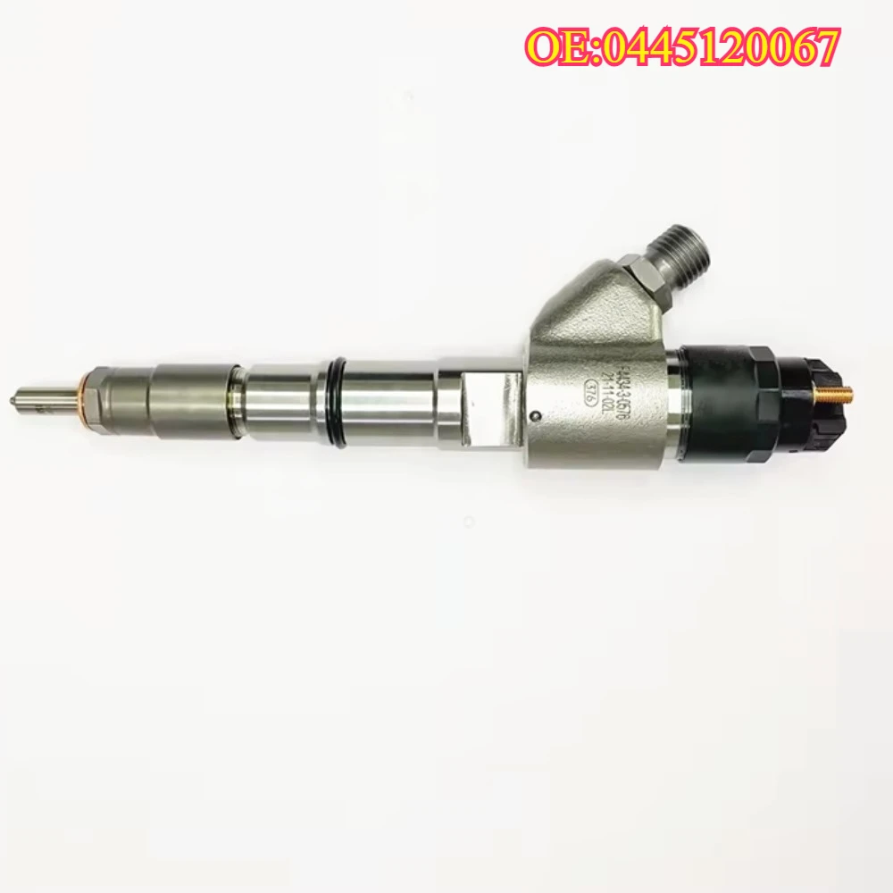 High quality New For 0445120067 Common Rail Fuel Injector Replacement For Volvo Excavator EC ECR EW FC Series