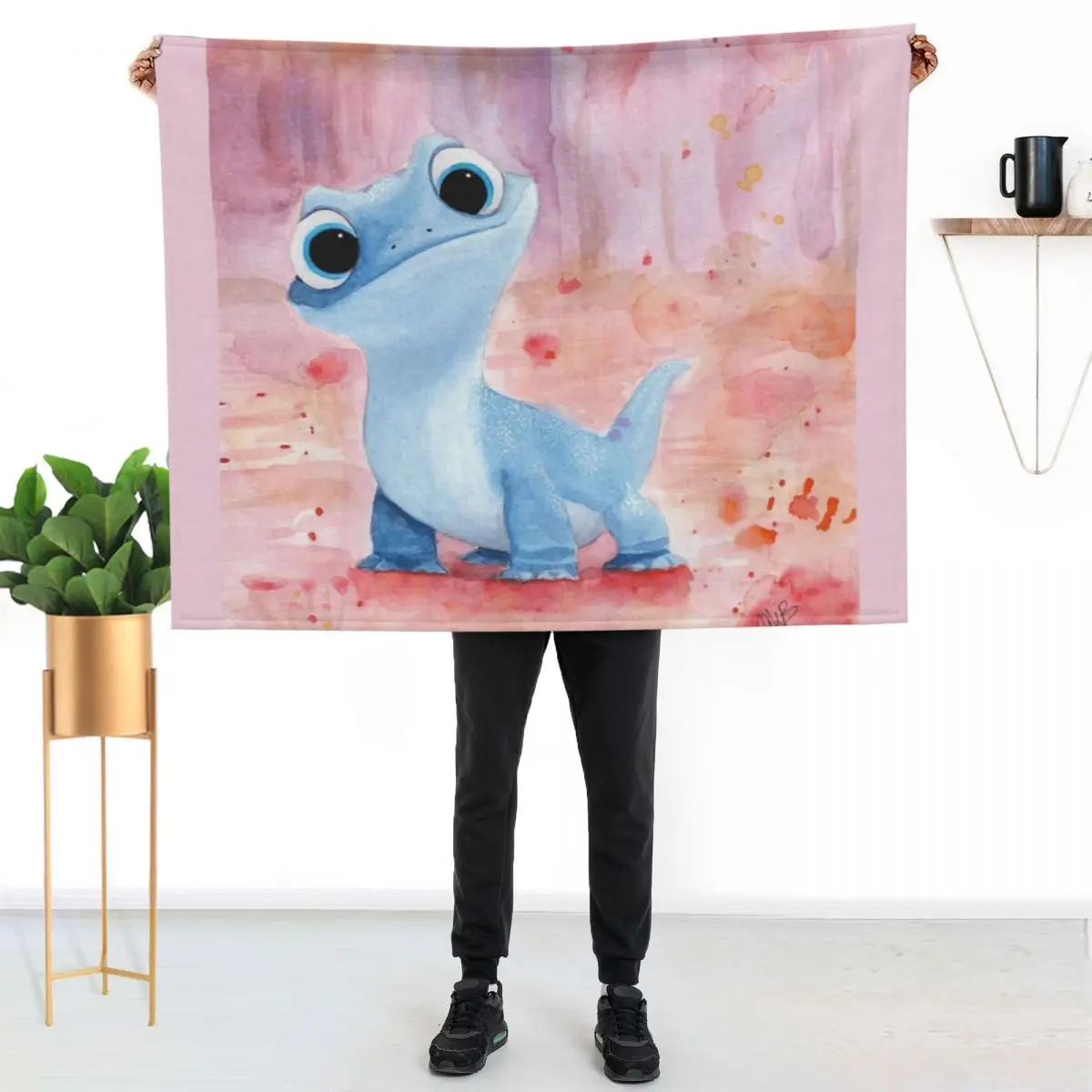 Bruni, the fire salamander Throw Blanket Sofa Throw Hairys For Decorative Sofa Nap manga Furry Blankets