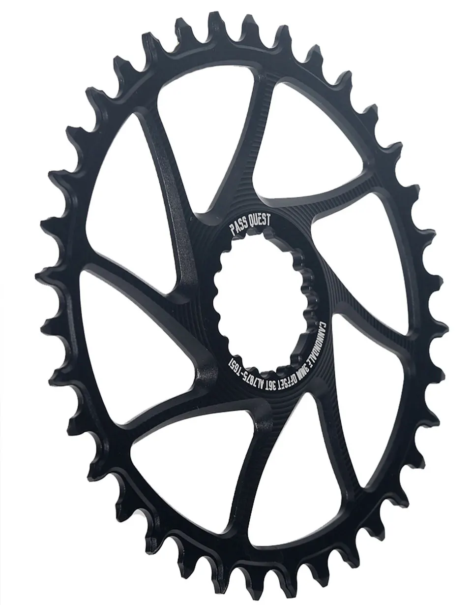 Pass Quest For CANNONDALE si ss 0mm 3mm Offset Bike Chainwheel 28T 30T 32T 34T 36T 38T 40T 42T bicycle Chainrings mtb Bike parts