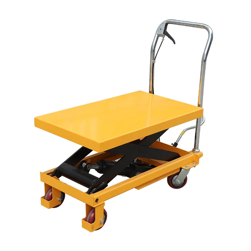 Electric Hydraulic Scissor Lift Table Hand-Actuated and Lift Cart for Hydraulic Scissor Lift Table
