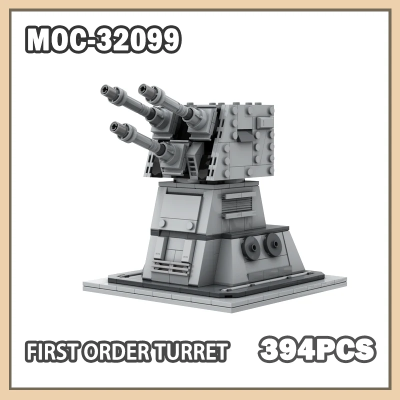 

MOC-32099 Космическая научная фантастика, военная серия, первый заказ, башня, строительные блоки, оружие, военные аксессуары, набор, подарки, игрушки, 394 шт.