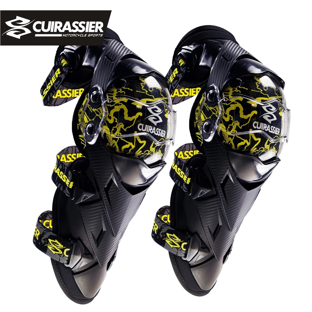 Cuirassier-rodillera protectora para motocicleta todoterreno, protección para Motocross, coderas, protectores MX