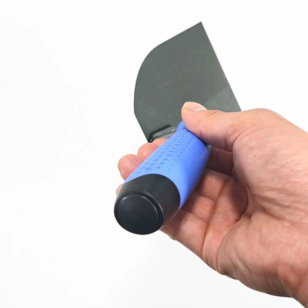 Stainless Steel Trowel With Dual-Color Non-Slip Handle For Plastering Scraping Drywall Plastering Construction Flooring Finishin