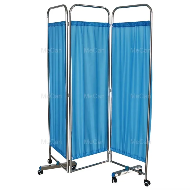 Hospital Ward Folding Screen Room Divider Medical Hospital Examination Bed Partition Screen Curtain