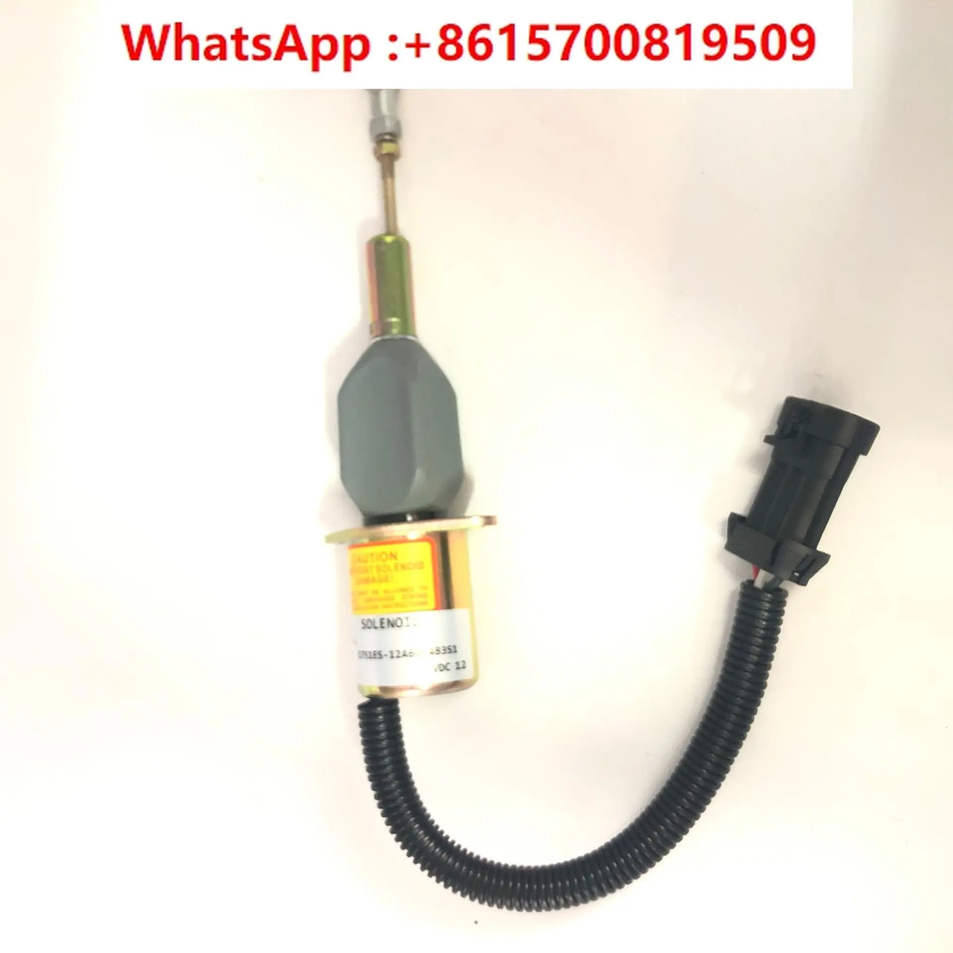 12V Shut Off Solenoid 1751ES-12A6UC4B3S1 87616313 87801213 F2NN9D278BA F3NN9D278BA For New Holland agricultural tractor