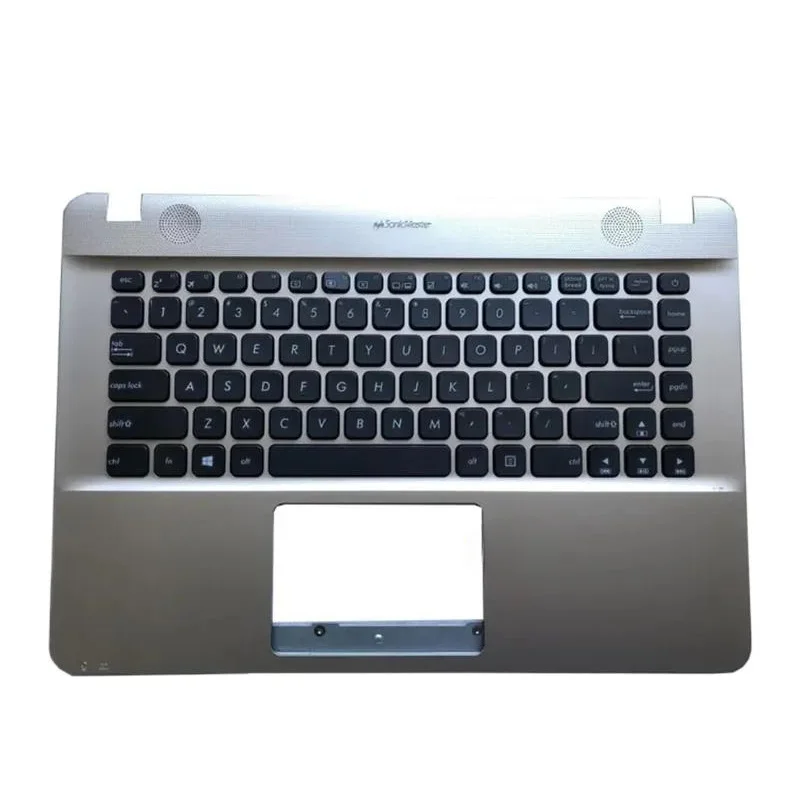 WAF nuevo para ASUS X441 X441S A441U A441N X441N X441U R414U F414U cubierta superior del bisel del teclado estadounidense, dorado