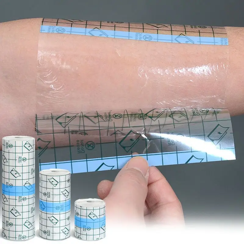 10m Tattoo Aftercare Bandage Waterproof Shower Transparent Film Healing Protective Second Skin Tattoo Roll Wrap