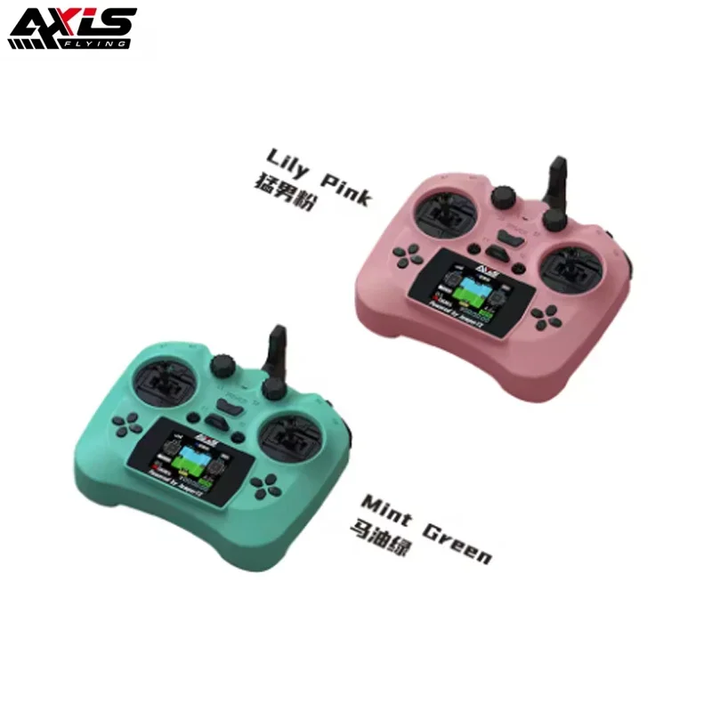Axisflying 2.4G ELRS Smart Transmitter HD Screen Hall Gimbals 100mW 12CH Spare Parts for FPV Freestyle