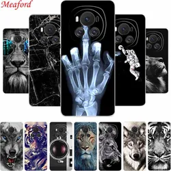 For Honor Magic6 Pro Case Fashion Cool Animal Clear Silicone Soft TPU Phone Case For Honor Magic 6 Pro Back Cover Case 6Pro 6.8