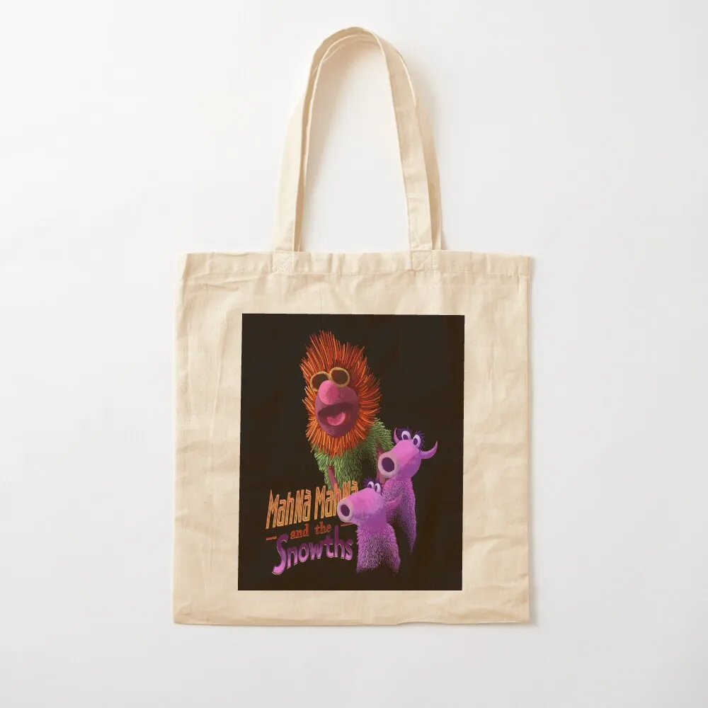 Mahna Mahna and the Snowths Tote Bag Large bags for women Women's beach bags Canvas bag shopping bag logo