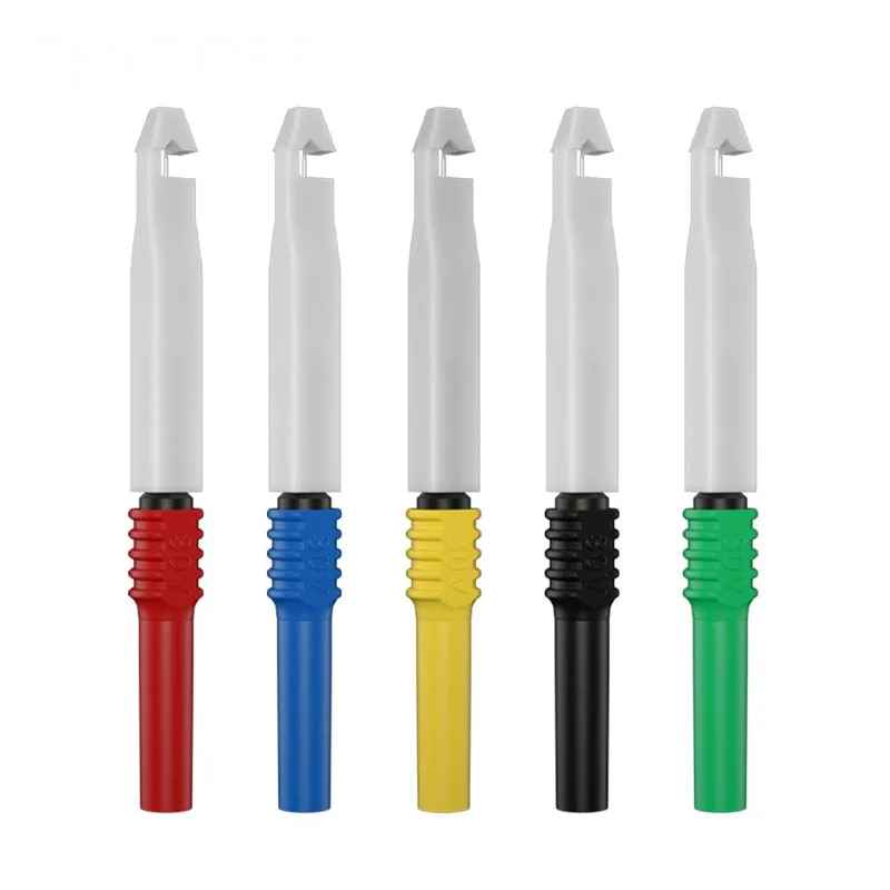 

Multimeter probe 4mm banana plug special tip non-destructive puncture steel needle auto repair electrician testing clip probe