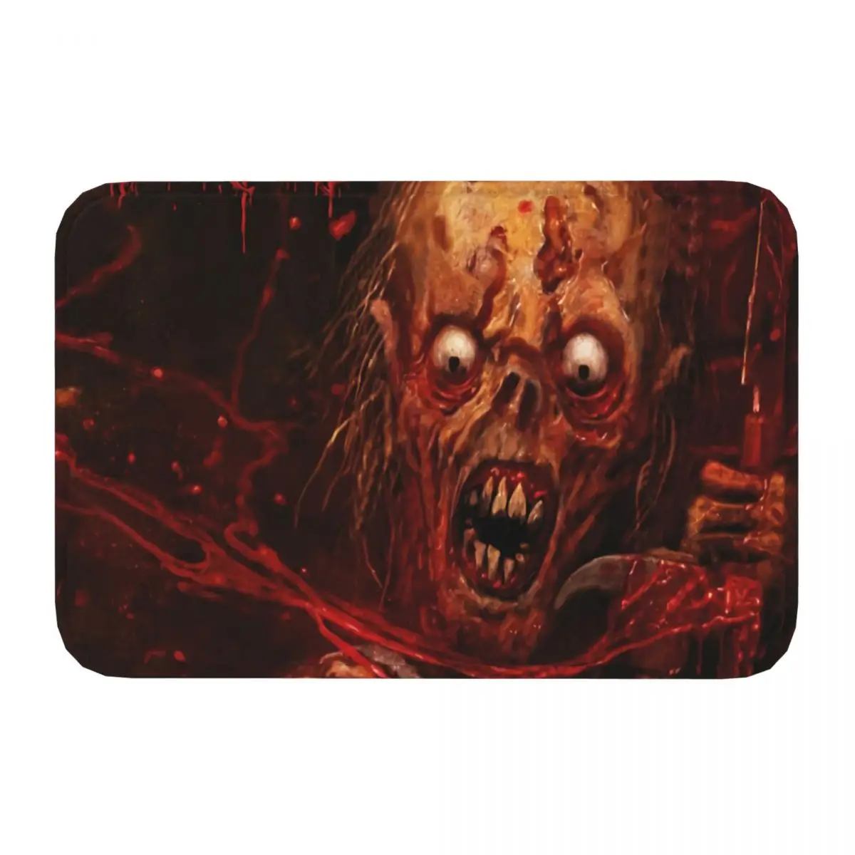 Cannibal Corpse Black Heavy Metal Bedroom Mat Rug Home Doormat Kitchen Carpet Decoration