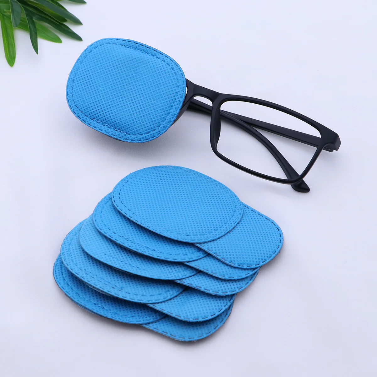 

6pcs Pediatric Lazy Eye Patch Small Blue Reusable No Light Leak Comfortable Premium Material Glasses