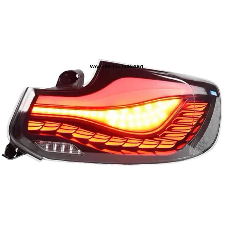 

1 Unit Dragon Scale Style Plug and Play Tail Lamp Full LED Taillight Modified Rear Lamp for BMer 2 Series F22/F23 2014-2020