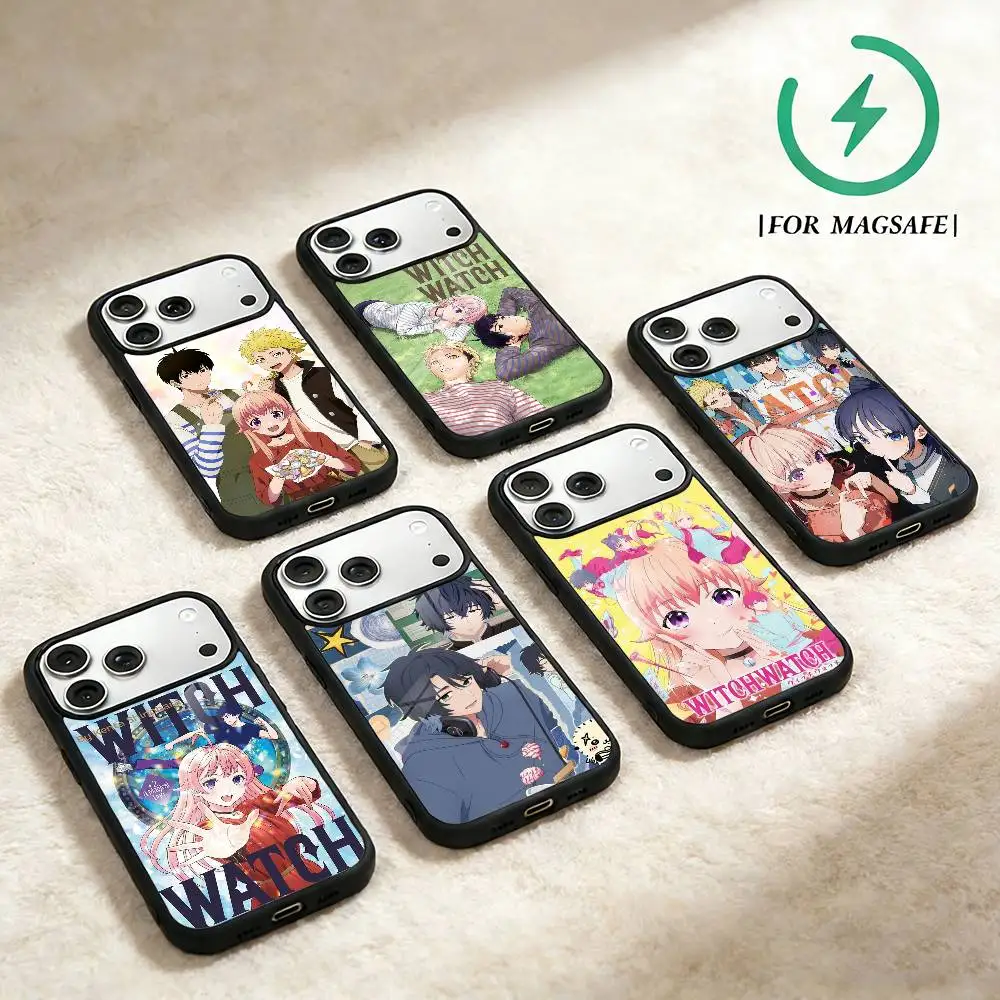 

HOT W-Witch Watch Phone Case For iPhone 17,16,15,14,13,12,Plus,Pro,Max for Magsafe Magnetic Wireless Charging