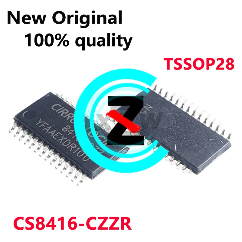 2~5/PCS New Original CS8416-CZZR 8416-CZZR TSSOP28 Digital audio receiver chip In Stock