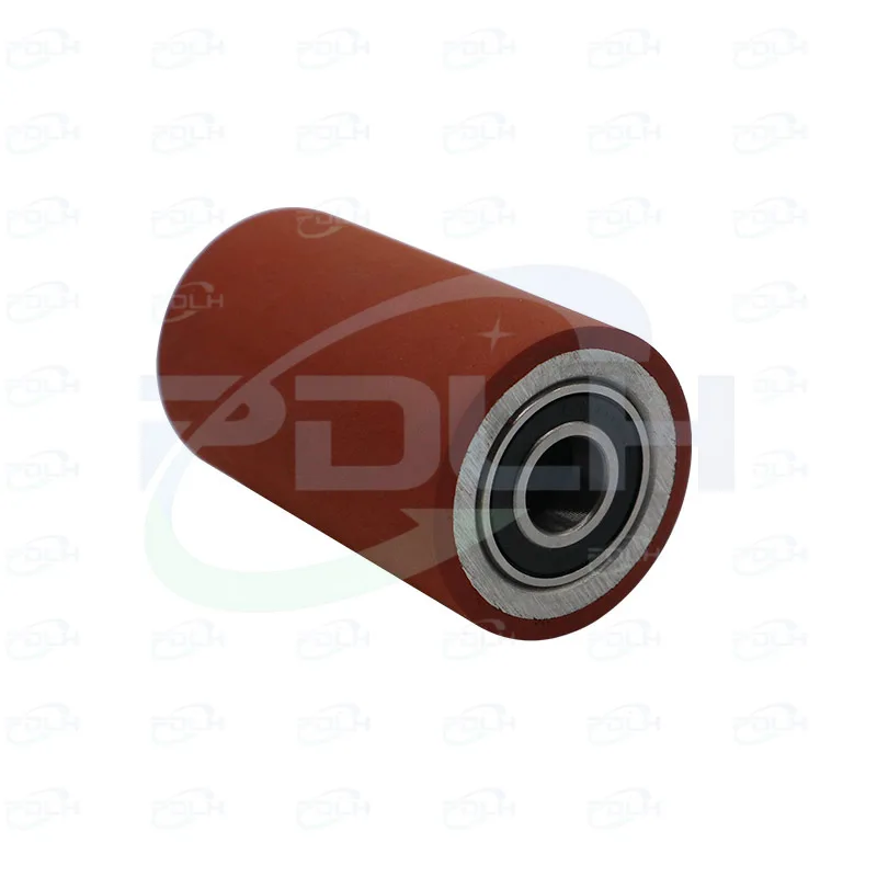 Excellent Rubber Wheel with Bearing for Woodworking Manual Edgebanding Machine Edge Bander Parts 4Pieces RBR128