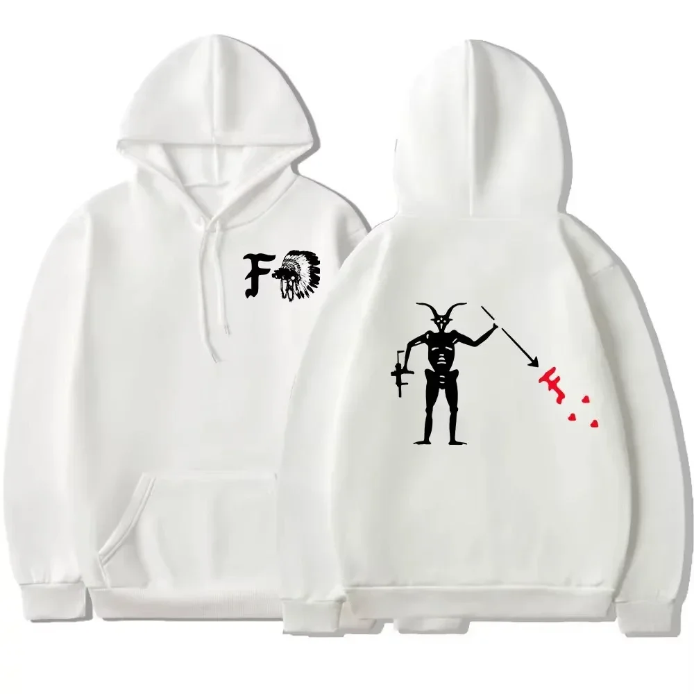 2025 Forward Observations Group Hoodie Death Skeleton Satan Men Graphic Hooded Sweatshirts Gothic Clothes Hoodies Harajuku - view 2