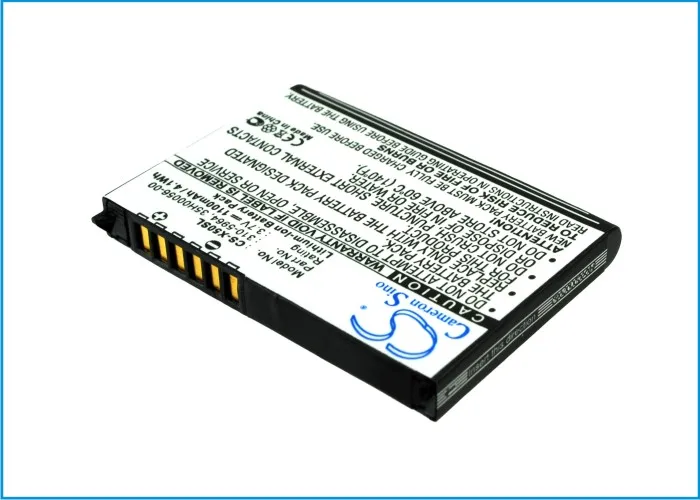 Batterie de poche pour ordinateur portable, PDA, 1100mAh, 4,07 Wh, compatible avec DELL 310-5965 U6192, modèle DELL Axim X50 Axim X50V Axim X51 Axim Xlaqued V