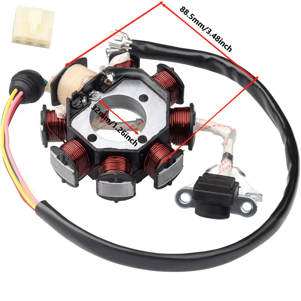 Motorcycle off-road vehicle ATV beach motorcycle CG 125/150/200/250cc engine coil magneto stator accessories