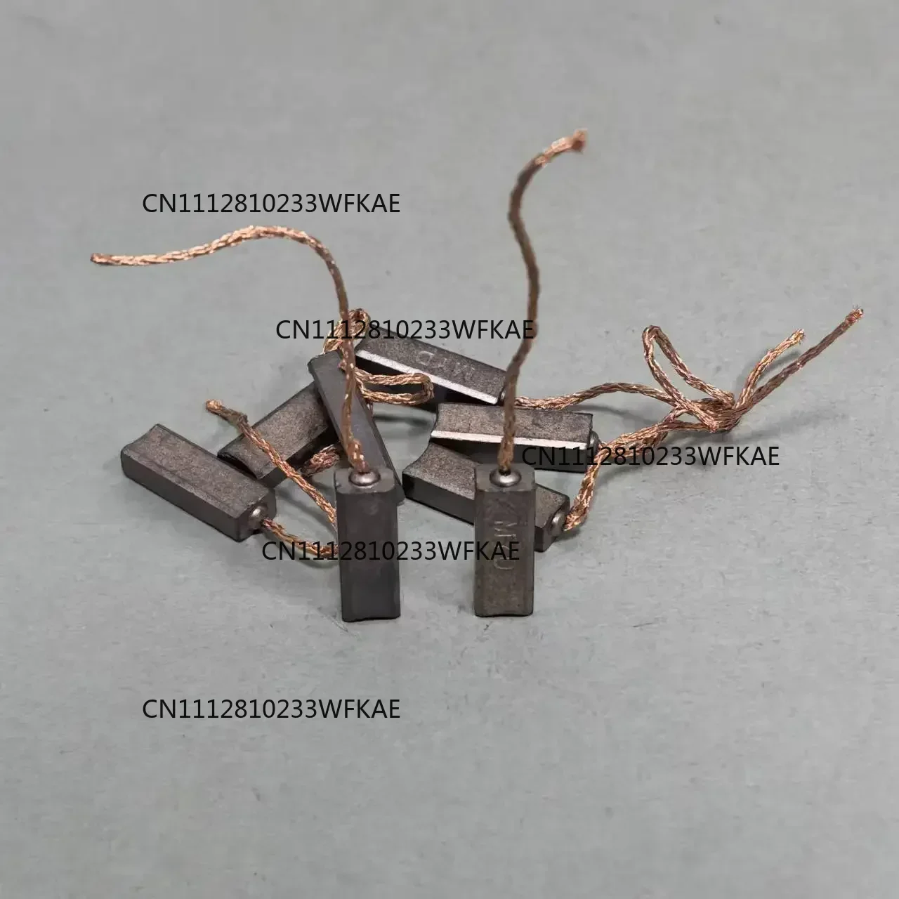 100pcs For Valeore Automobile Generator Carbon Brush 4.5*6.5*20MM High Copper Wear Pesistance Auto Car Accessories