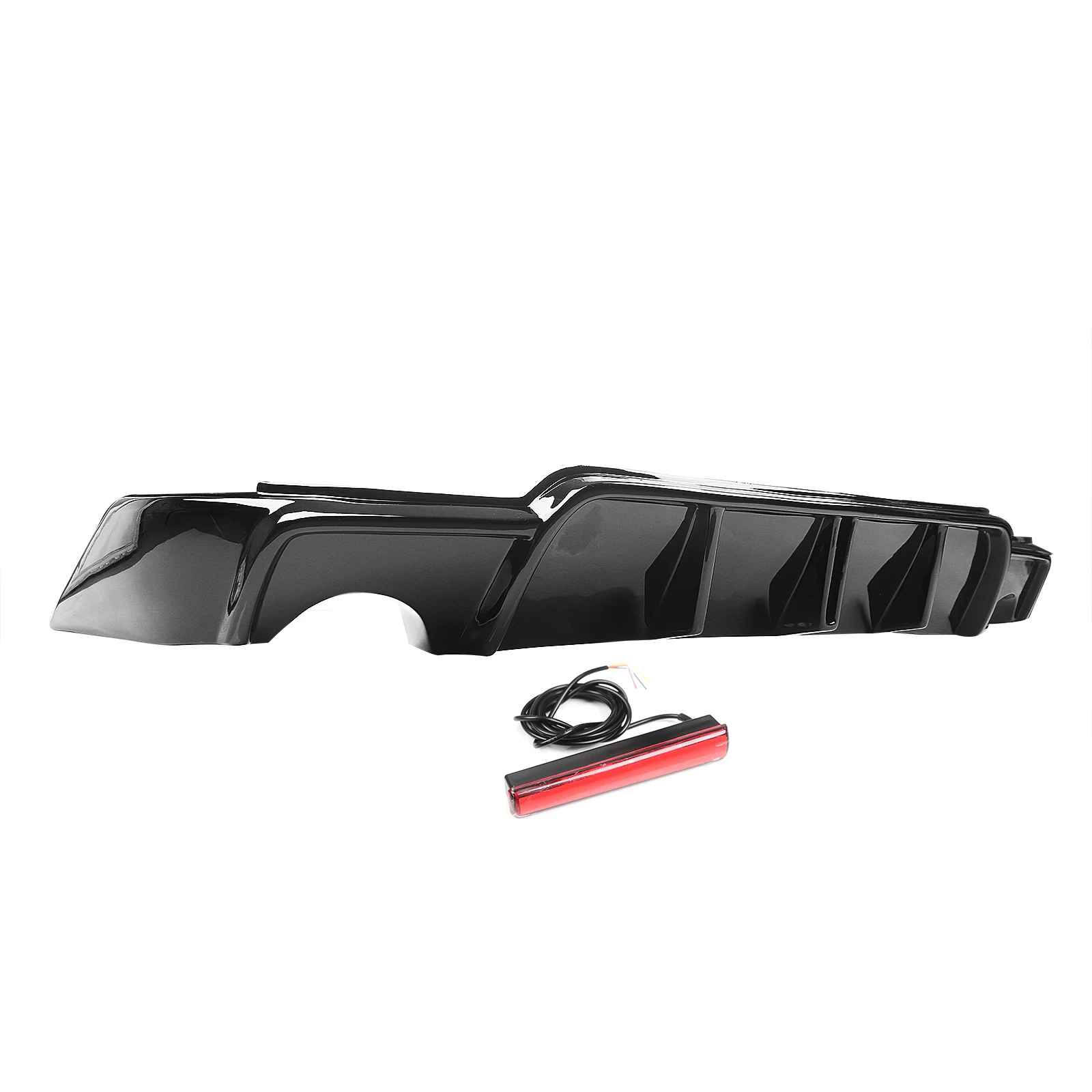Car Exterior Rear Bumper Diffuser Lip Separator Boot Splitter Blade Cover For Lexus IS250 IS350 All 4 Door Models 2013 2014-2016