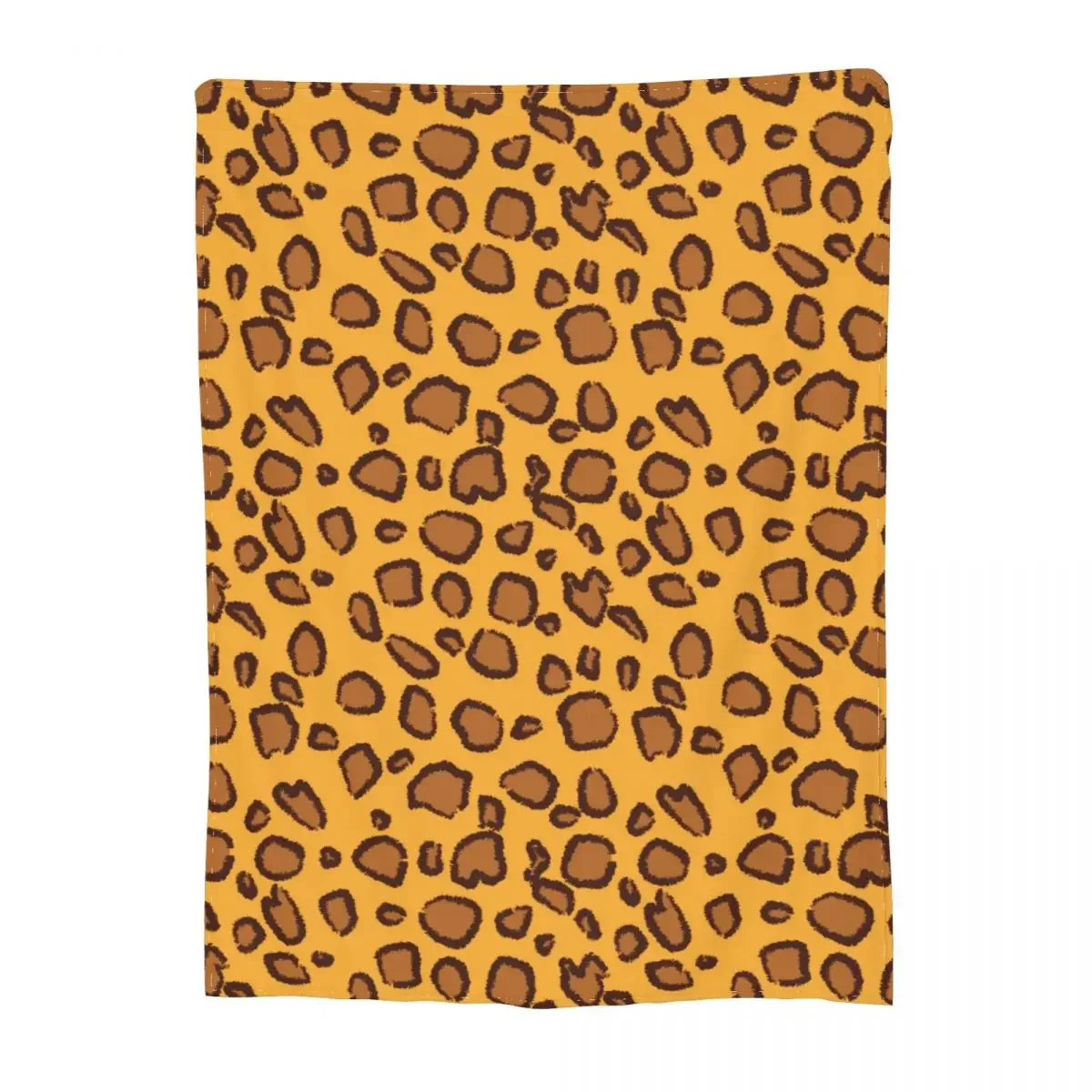 Cheetah Leopard Skin Texture Merch Blanket Fleece Bed Throw Blankets Cozy Super Warm for Travel Rug Piece