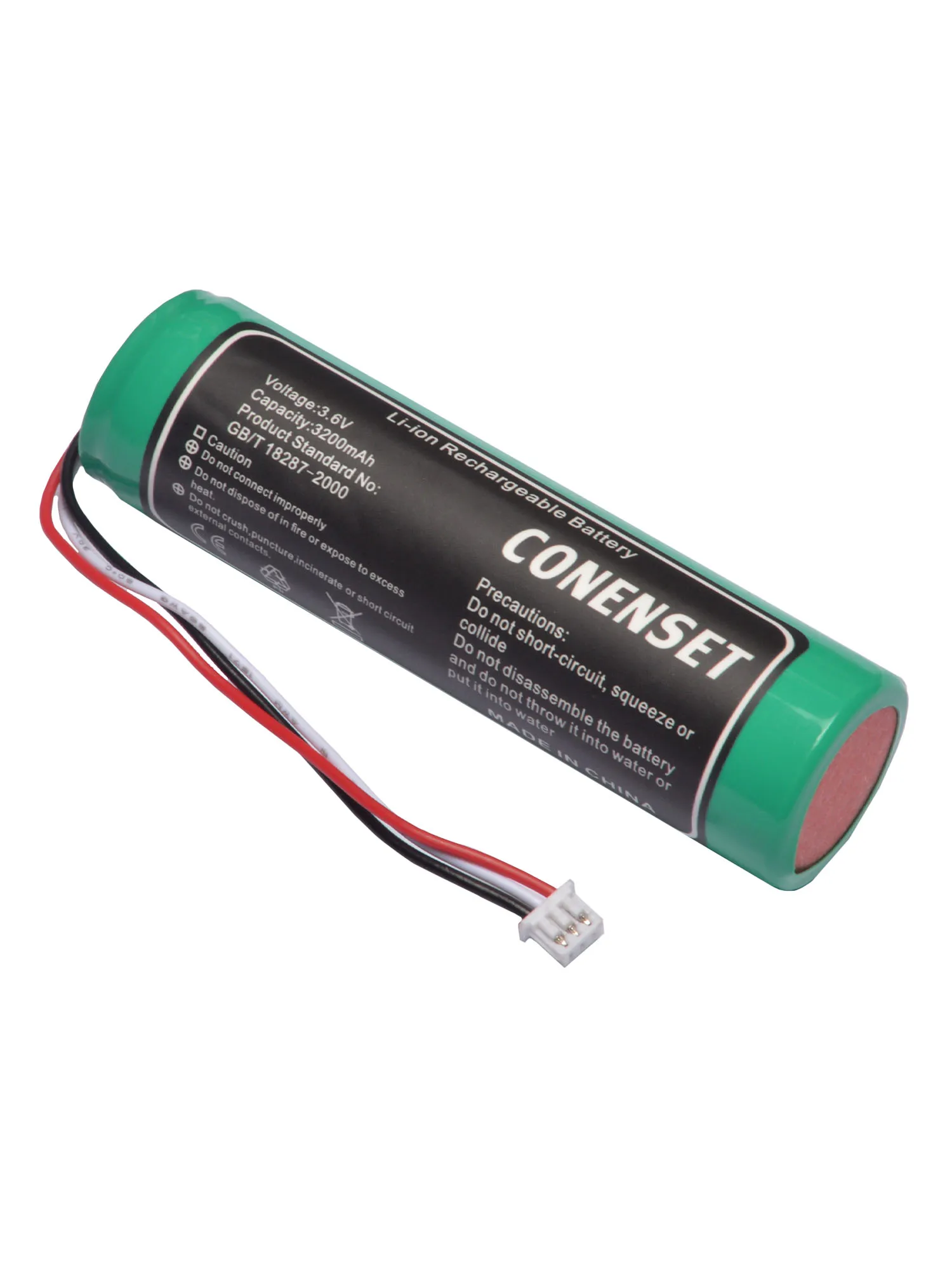 بطارية بديلة 3.6 فولت 3200 مللي أمبير في الساعة للوحة مفاتيح الألعاب اللاسلكية Corsair K63 K57 RGB #2