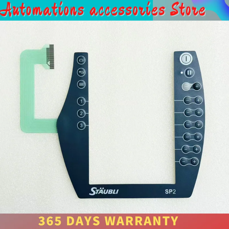 

Brand New For STAUBLI SP2 Touch Panel Screen Glass Digitizer And Membrane Keypad Button Keyboard Switch Film