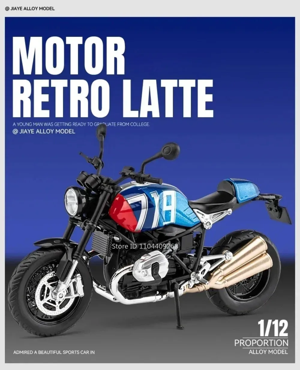1:12 R Nine T Kawasaki KX450 Motorrad Modell Spielzeugauto Stoßdämpfung Rad Lenkmotor Modelle Spielzeug Beste Geschenke für Jungen – Detail 1