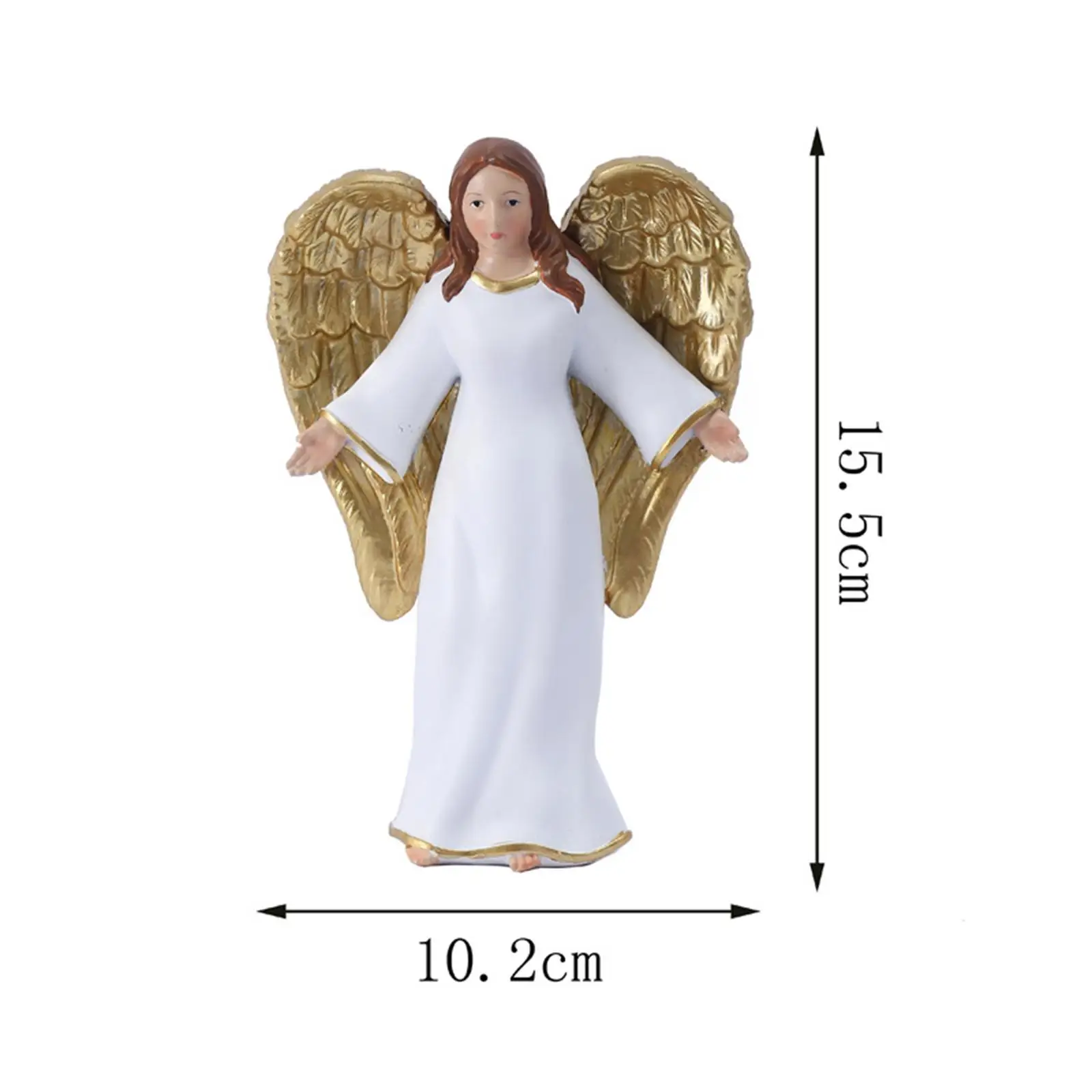 11Pcs Nativity Figurine Worship Ornament Decor Holy Family Manger Set Birth of Jesus Statue Set for Office Tabletop Shelf view 6
