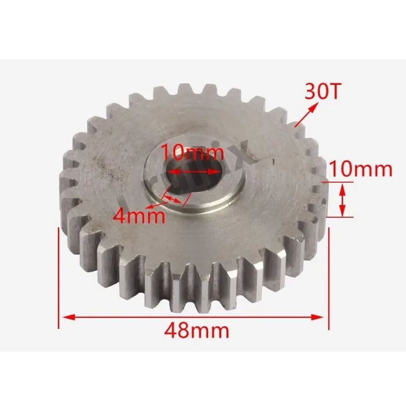 Little Milling Intermediate Gear,Countershaft Gear for  X2/X2L/G8689/CX605 Lathe accessories