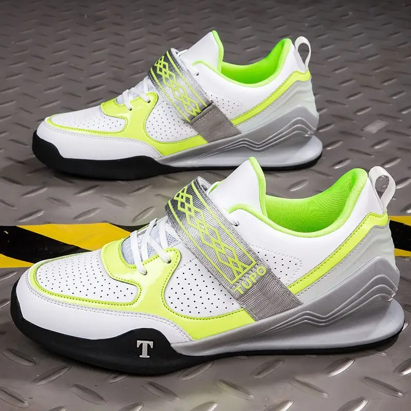 

Hot Sale Weight Lifting Sneakers for Man Breathable Squatting Shoes for Men Non-Slip Sports Shoe Man Wearable Gym Training Shoe