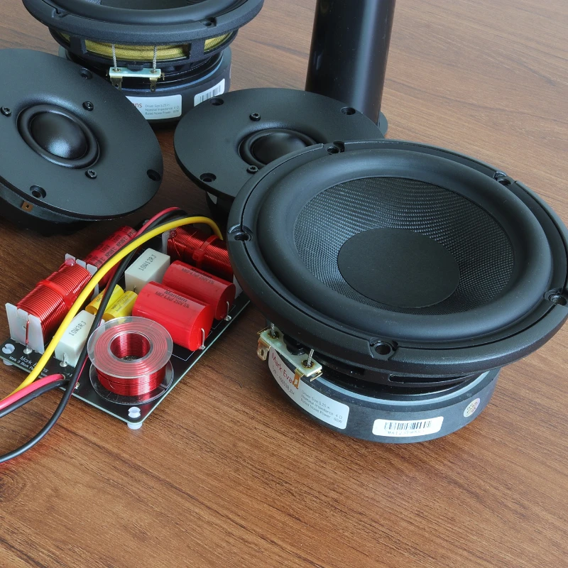 SOTAMIA 5.25 Inch Midrange Speaker Mid-bass Crossover Kit Tweeter Audio Loudspeaker Hifi Music Passive Bookshelf Home Speaker