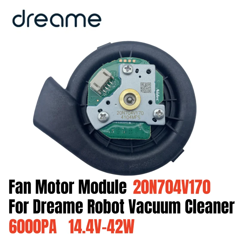 

Original 6000PA Fan Motor Module for Dreame acuum Cleaner Accessorie 20N704V170 14.4V 42W