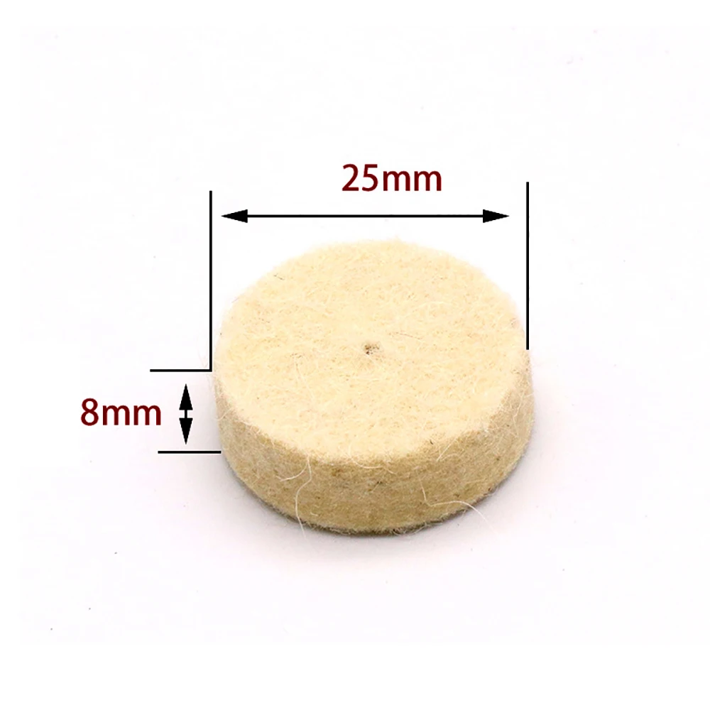 ล้อขัด Buffing Shank สำหรับ Dremel โรตารี่ผ้าฝ้ายขนสัตว์ขัดขัดขัดสำหรับเครื่องมือโรตารี่เครื่องประดับ